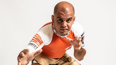 Tarek Suleiman has competed in Quintet previously and says the format 'has changed the landscape of grappling'. Photo: Tarek Suleiman