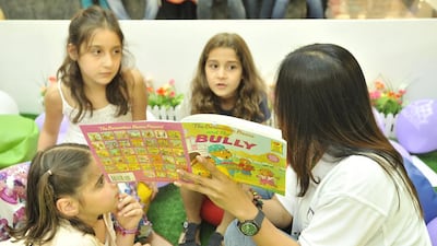 The Dubai Foundation for Women and Children holds the Childhood Carnival to help spread awareness about child abuse. Charles Crowell for The National