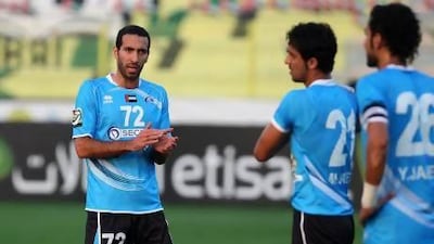 Mohamed Aboutrika, the Al Ahly icon who is currently on a six-month loan at Baniyas, is loved by all Egyptian supporters 'and even Zamalek fans,' according to one fan who saw his UAE debut. Pawan Singh / The National