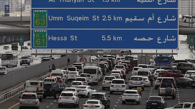 To gauge public opinion, the Roads and Transport Authority will survey those living in Dubai to assess when they are most likely to be driving and which areas need improvements. Reuters
