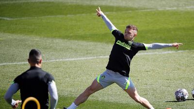 Atletico's English defender Kieran Trippier. EPA