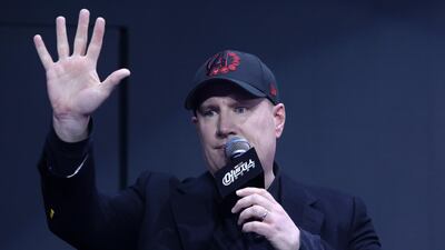 Kevin Feige, pictured at the 'Avengers: Endgame' premiere in South Korea this month, has hinted that 'Shang-Chi' could be in cinemas in the future. Getty Images