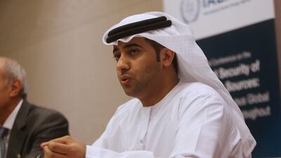 Hamad Alkaabi, the UAE’s Permanent Ambassador to the International Atomic Energy Agency, says that while radioactive materials can be beneficial, it is important to ensure they are not misused. Fatima Al Marzooqi / The National