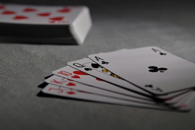 Card games can become competitive during Ramadan, as teams form and try to beat one another. Photo: Pixabay