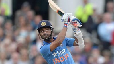 Ajinkya Rahane's ODI average is 30.63 in 55 matches. Gareth Copley / Getty Images