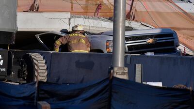 Police detective Juan Carlos Llera said, "it sounded like an explosion. A huge bang".Michael Laughlin / South Florida Sun-Sentinel via AP