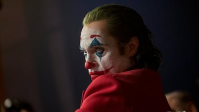 Joaquin Phoenix in a scene from 'Joker', which releases across the UAE from Thursday, October 3. Courtesy Warner Bros Pictures