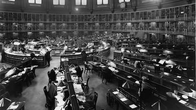 The Reading Room in 1937