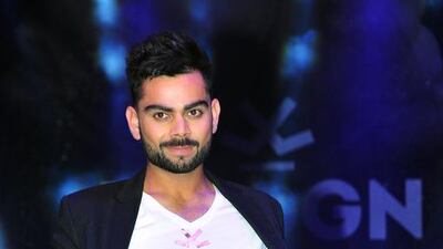 Virat Kohli launches his line WROGN for Myntra.com. Courtesy Myntra.com