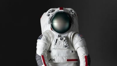The new lunar spacesuit designed by Axiom Space and Prada. Photo: Axiom Space