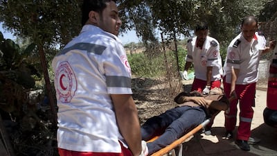 But to many here, their courage under fire makes them heroes, including during the current onslaught that has killed at least 135 Palestinians and injured hundreds more. Heidi Levine for The National