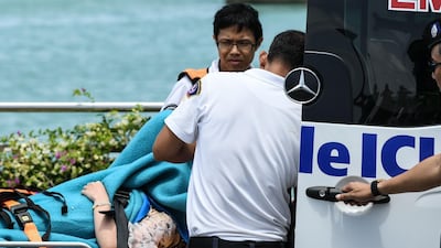 The grim find takes the death toll so far to 10, with 49 other passengers unaccounted for but believed to have been trapped on the Phoenix as it sank in the Andaman Sea on Thursday afternoon. Authorities expect the death toll to continue to rise. AFP