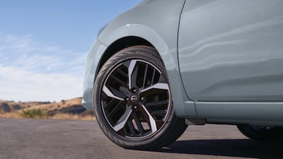 A refreshed 17-inch alloy wheel design is new for 2024