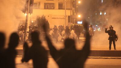 The tumult that has rocked the Arab world, has contributed to dramatic changes in the Arab public’s attitudes toward important global and regional powers. Khaled Desouki / AFP Photo