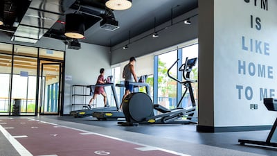 The building's gym