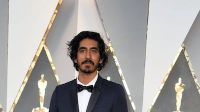 2016: Dev Patel in a black Burberry tux at the 88th Annual Academy Awards on February 29, 2016. AFP