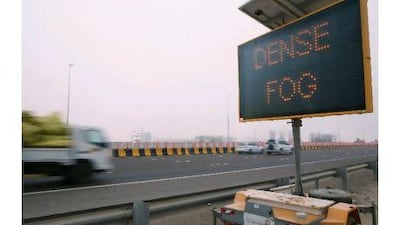 Readers say it was drivers' behaviour - not fog - that caused this week's 32-car accident. Mark Asquith / The National