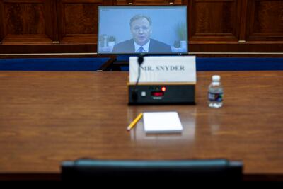 NFL Commissioner Roger Goodell said in testimony before a Congress panel on Wednesday that there were "compelling reasons" not to make the full findings of the investigation public. EPA