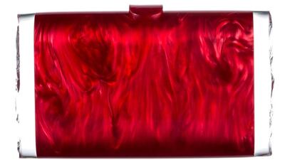 Clutch, Dh3,969, Edie Parker at Saks Fifth Avenue. Courtesy: Saks Fifth Avenue