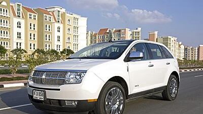 The MKX: lots of metalwork upfront, loads of kit inside.