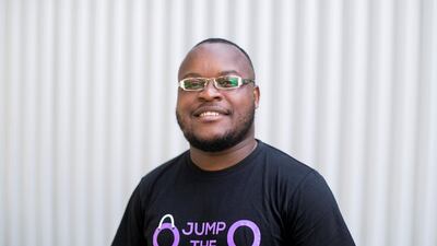 Jump the Q looks to expand into South Africa after 2020, according to its co-founder Munga Aaron Nkombou. Reem Mohammed/The National