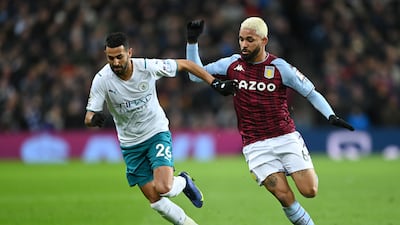 Douglas Luiz: 7 - The former Manchester City midfielder was the most attacking of the midfield three, playing in a box-to-box role. He made one attacking run where he managed to drive past three players before winning a free-kick. Getty Images