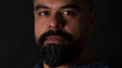 Self-taught sculptor Maitham Abdal uses digital methods to create his artworks. Photo: Maitham Abdal