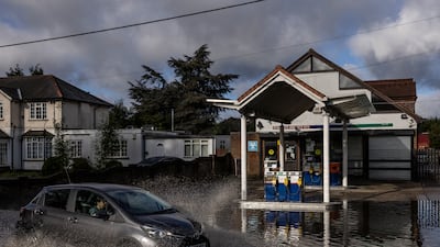 Extreme rainfall linked to global warming could trigger more flash flooding in the UK. Getty