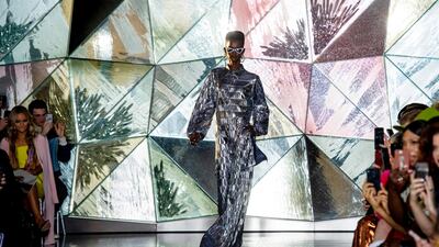 The Christian Siriano autumn/winter 2019 fashion show during New York Fashion Week on February 9, 2019. AFP