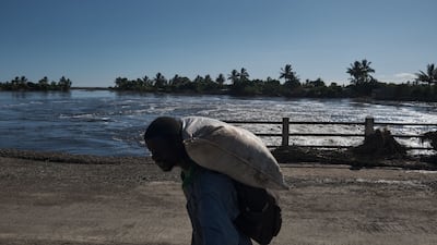 The flooding in Mozambique is considered the worst in a generation. AFP