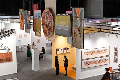 This year’s Art Dubai includes public art, poetry readings, DJ sets and multimedia installations alongside gallery presentations and institutional exhibitions. Getty Images