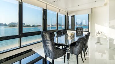 The views out across the Palm are majestic.