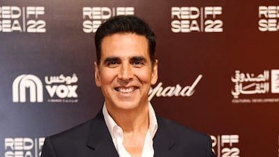 Indian star Akshay Kumar