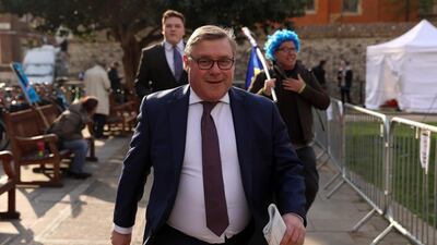 Conservative MP Mark Francois believes a no-deal Brexit on WTO rules is the way forward. AFP