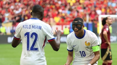 Wearing a protective face mask once again, the French captain produced some moments of skill and acceleration cutting in from left that were unplayable. Left his shooting boots at home, though. Getty Images