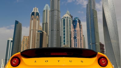 In May, Lotus was bought by Chinese auto group Geely, which also owns Volvo. Chris Whiteoak The National