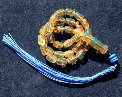 Komboloi come in myriad colours and forms. Courtesy Komboloi NYC