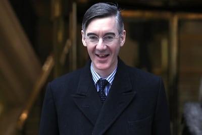 Jacob Rees-Mogg is leader of the pro-brexit ERG. AFP