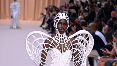 The Jean Paul Gaultier haute couture autumn/winter 2022-2023 show as part of Paris Fashion Week.