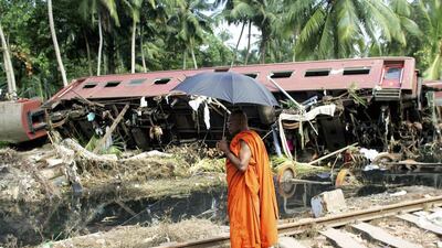 Sri Lanka and other countries were devastated by the tsunami, 10 years ago today. Photo: Kieran Doherty / Reuters