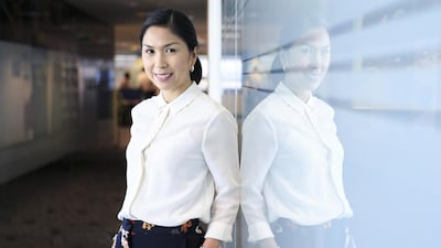 Accounting manager Ronna Lansang was given by Robert Bosch flexible working after her second son was born. Reem Mohammed / The National