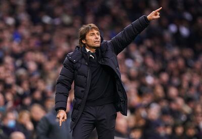 Antonio Conte admitted he was 'scared' following a Covid outbreak at Tottenham. AP