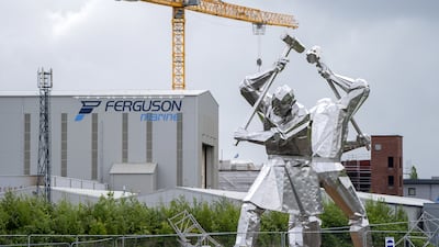 Britain was a manufacturing and trading colossus in the 1950s, when Queen Elizabeth II became the nation's monarch, with shipbuilding one of its preeminent industries. PA