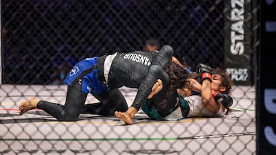 Zamzam Al Hammadi said: “It was fantastic fighting in front of my mum for the first time."