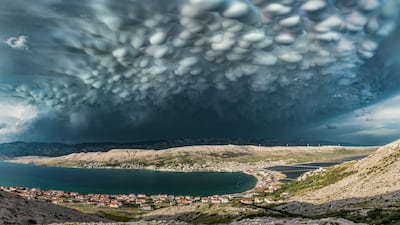 Danijel Palčić took this picture of a storm over mainland Croatia.