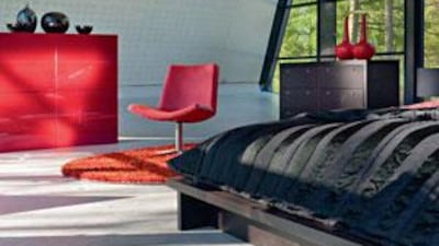 Choose bright colours for textiles, accessories and the occasional piece of furniture to brighten up your home in a contemporary way.