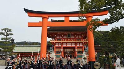 25. Fushimi Inari-taisha Shrine in Kyoto, Japan. Toshifumi Kitamura / AFP Photo