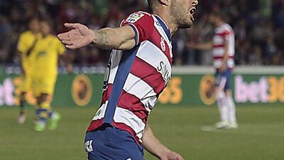 Granada striker Ruben Rochina. Pepe Torres / EPA