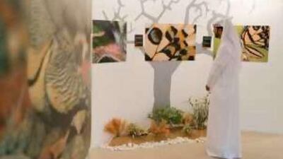 The wildlife photography exhibition at Al Ain Wildlife Park and Resort focused on endangered species.