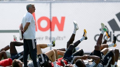 Manchester United manager Jose Mourinho has a stronger squad for the new season. Lucy Nicholson / Reuters
